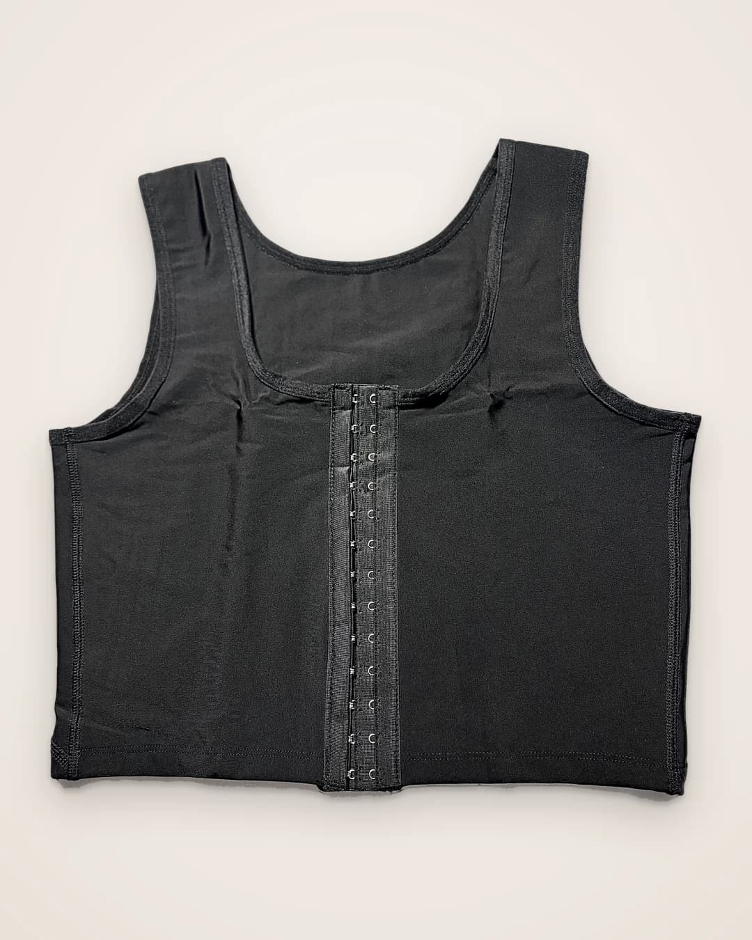 Binder compressif Bindzen noir, face avant fermée par agrafes